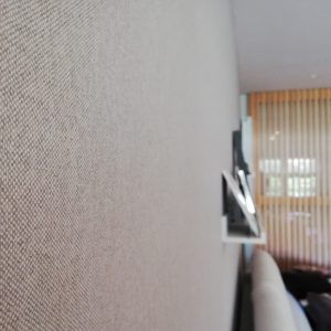 decoración salón, papel pintado