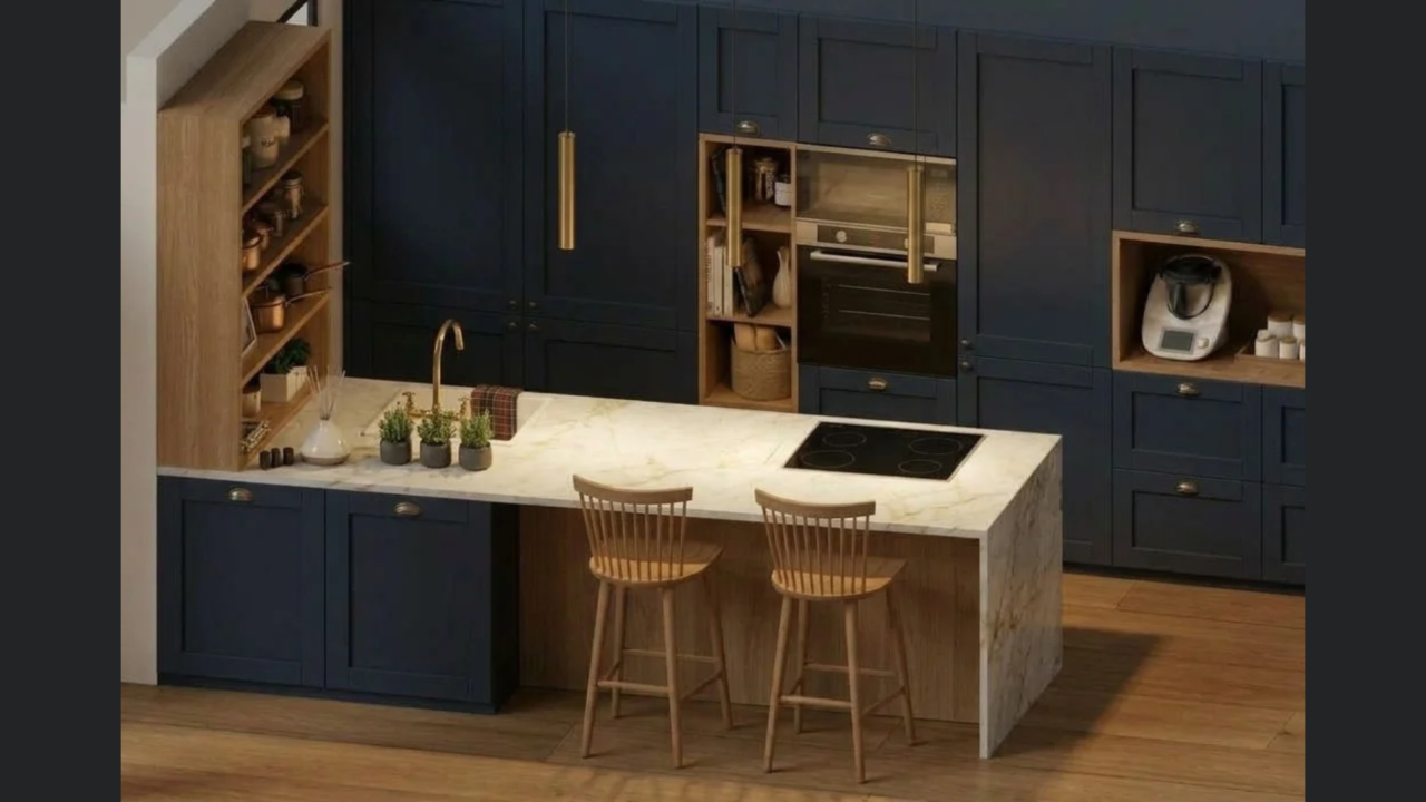  El encanto de una cocina con carácter